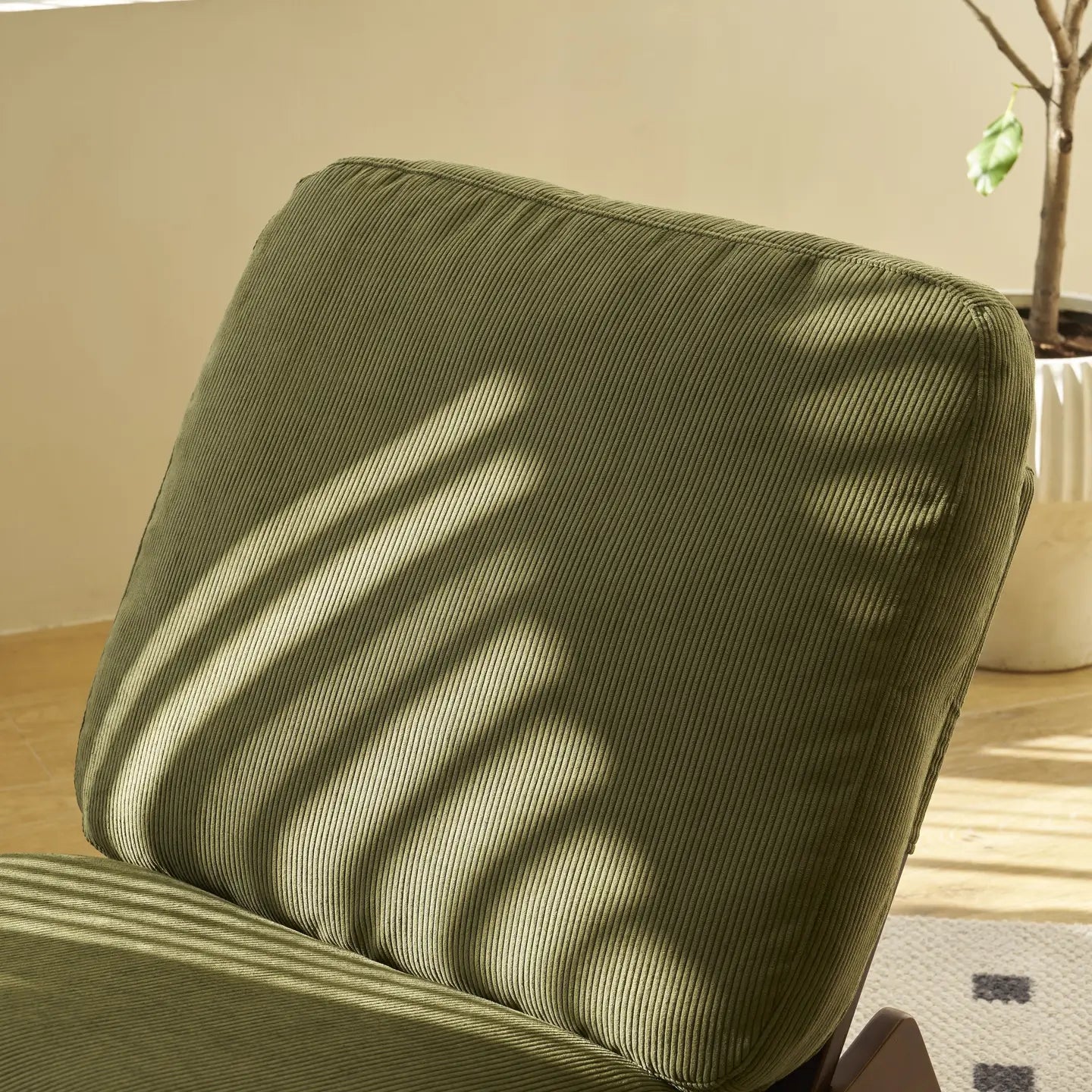 KANOA CHAIR – Rocking Chair Rétro Velours