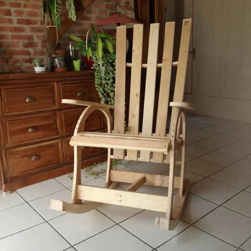 Comment construire un rocking chair : guide complet + plans de découpe Oscille
