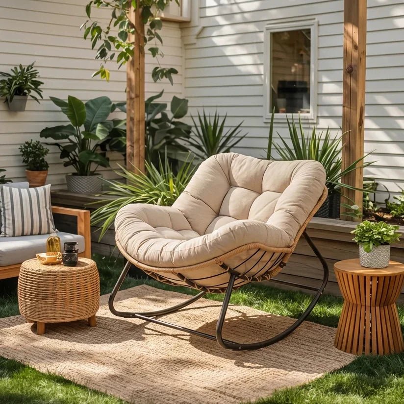 Comment Aménager un Coin Détente Extérieur avec un Rocking Chair ?