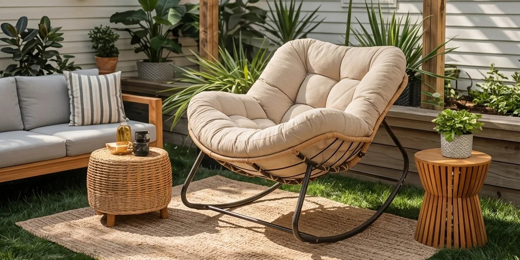 Rocking-Chair-Extérieur Oscille
