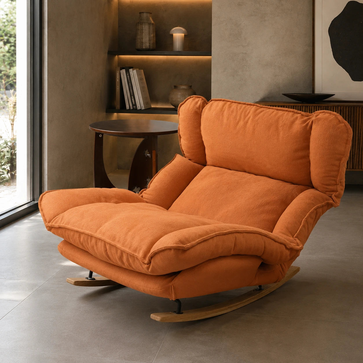 VELDA - Soft Reclining Lazy Rocking Chair