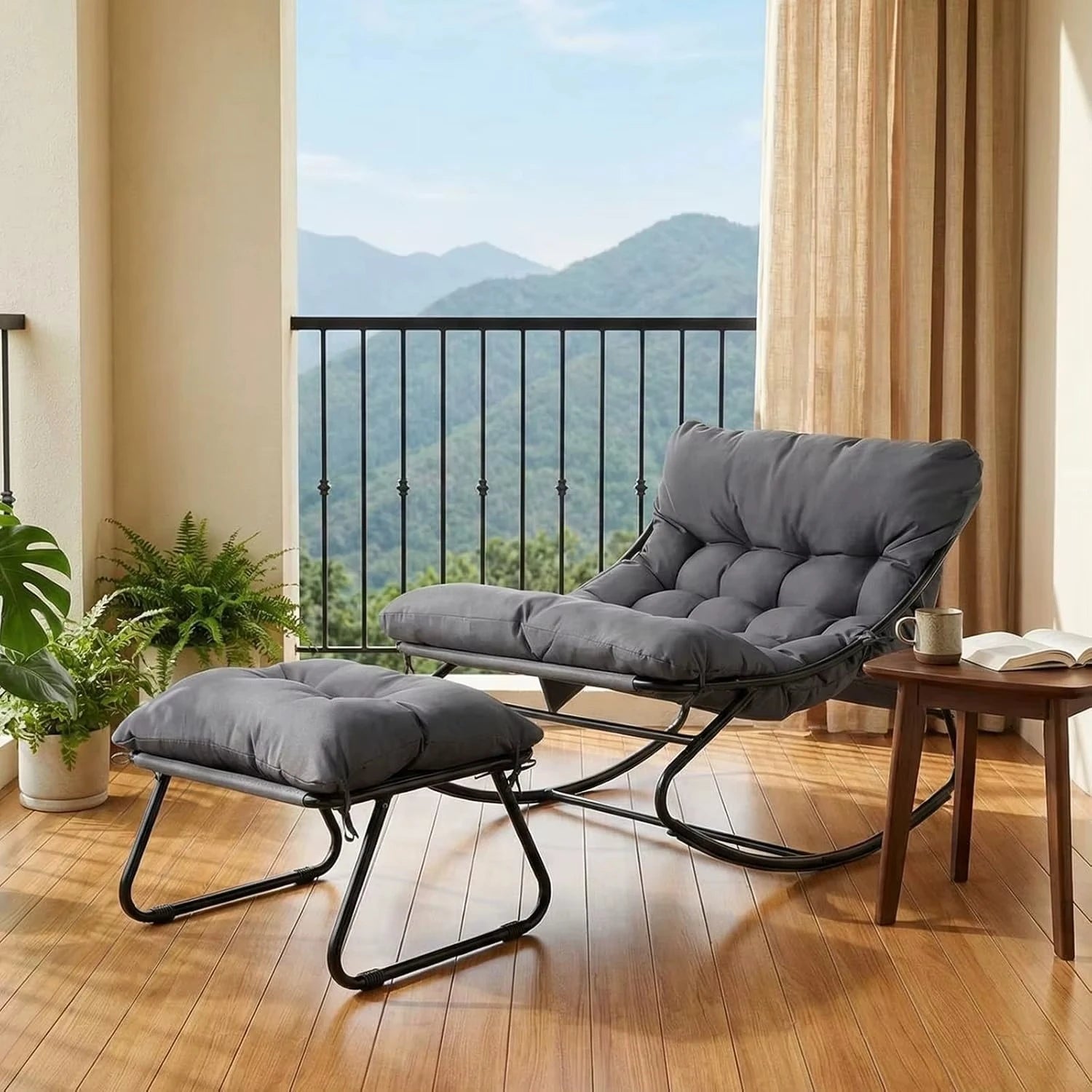 SUNDVIK - Outdoor Rocking Chair Waterproof Cushion